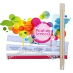 Personalized Logo Chopsticks Printing Services