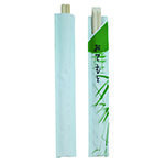 8" To-go chopsticks made of bamboo with sleeve